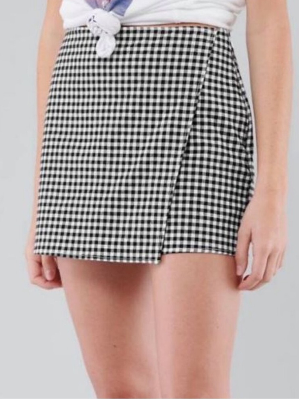Hollister Gingham Skort
